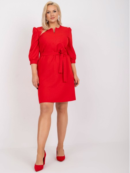 Sukienka-LK-SK-508777.96-czerwony