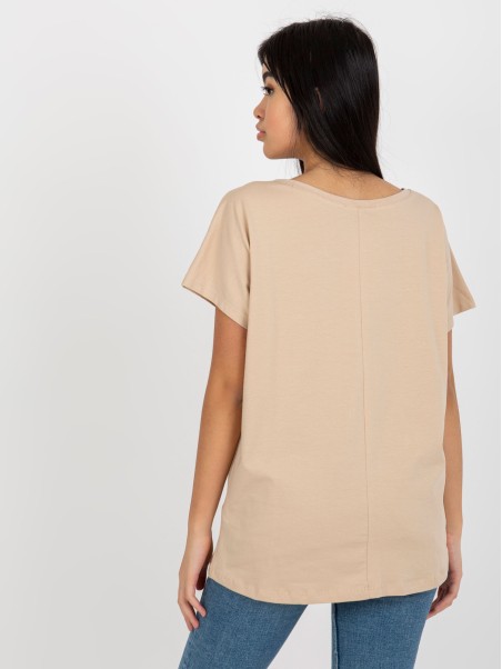 T-shirt-RV-TS-4832.61P-beżowy