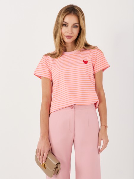 T-shirt-IT-TS-22397.89-ciemny różowy