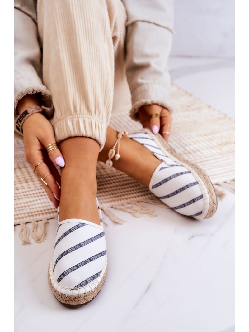 Moteriškos klasikinės espadrilės Big Star JJ274959 baltas