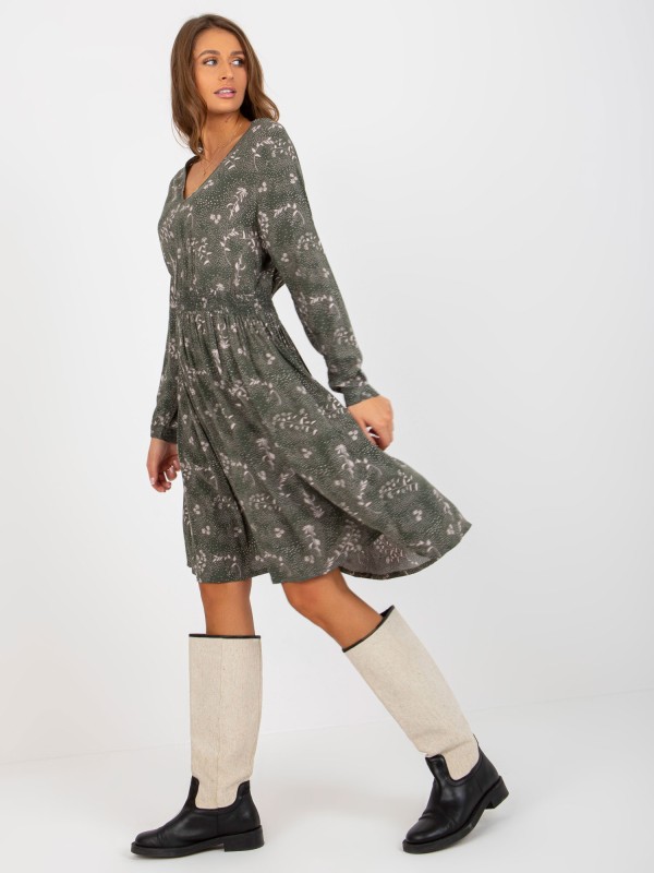 Sukienka-D73771M30365A-khaki