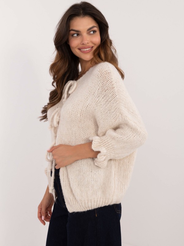 Sweter-MI-SW-2911.91-jasny beżowy