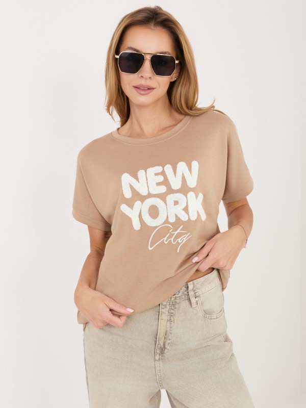 Bluzka-RV-BZ-A1262.00-ciemny bezowy