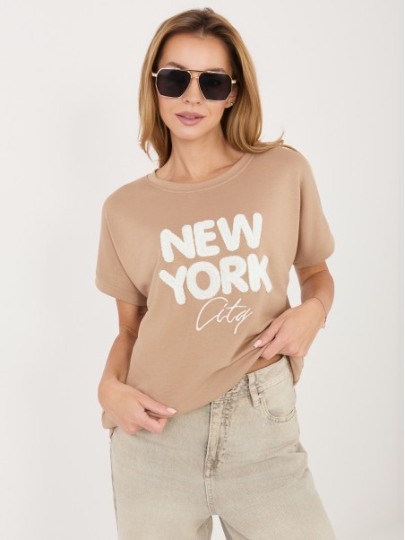 Bluzka-RV-BZ-A1262.00-ciemny bezowy