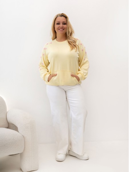 Bluza-RV-BL-A1210.98-jasny żółty