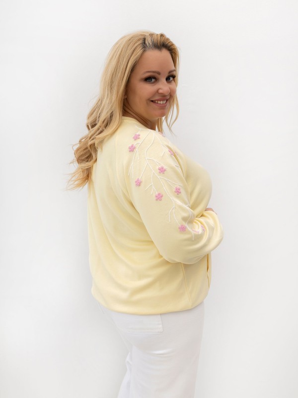 Bluza-RV-BL-A1210.98-jasny żółty