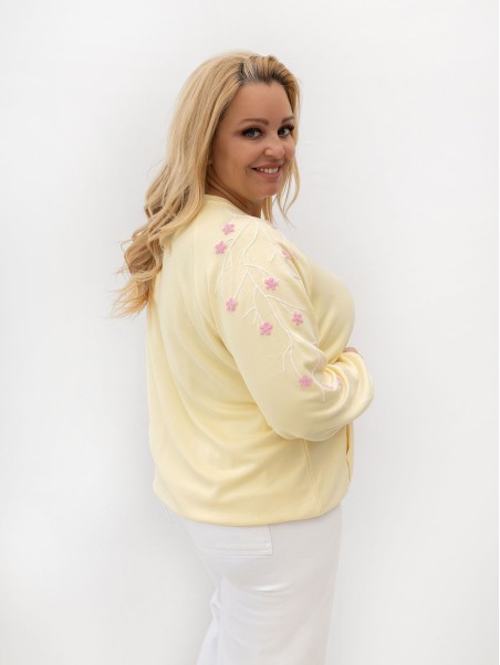 Bluza-RV-BL-A1210.98-jasny żółty