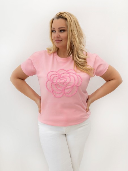 T-shirt-RV-TS-A1323.27P-jasny różowy