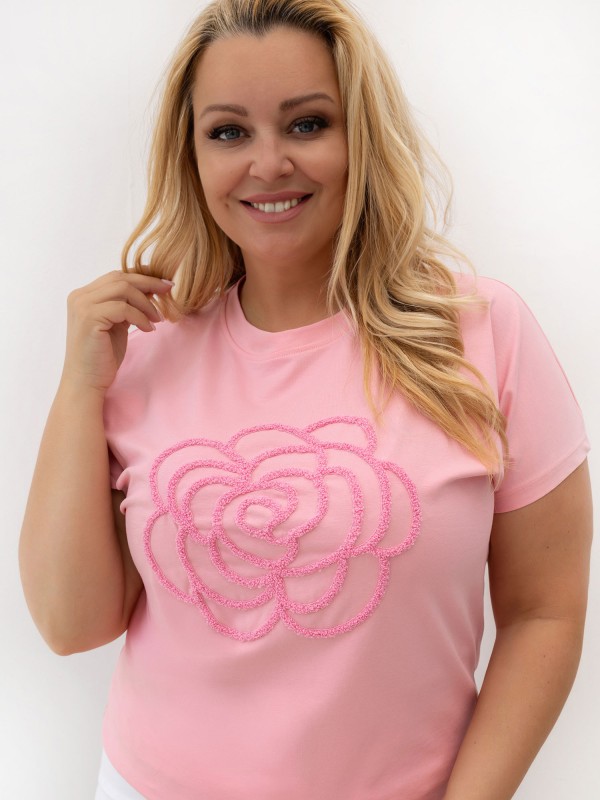 T-shirt-RV-TS-A1323.27P-jasny różowy