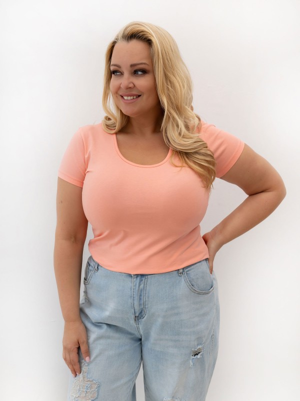 T-shirt-RV-TS-A556-1.17-brzoskwiniowy