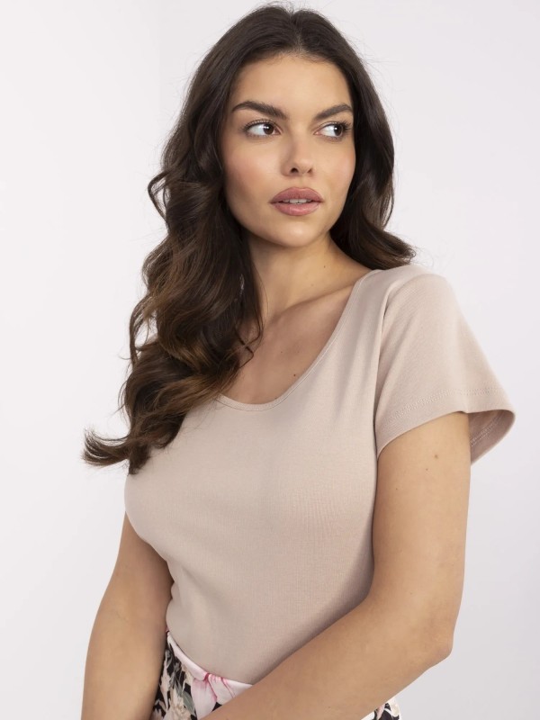 T-shirt-RV-TS-A557-1.18-beżowy