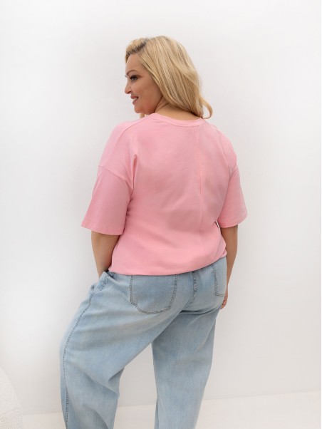 T-shirt-RV-TS-A1331.29P-jasny różowy