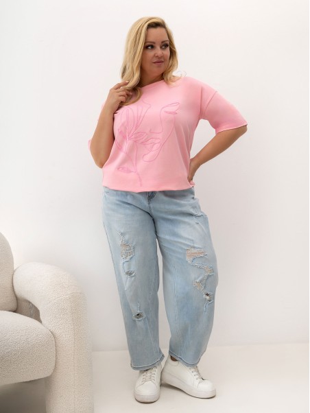 T-shirt-RV-TS-A1331.29P-jasny różowy