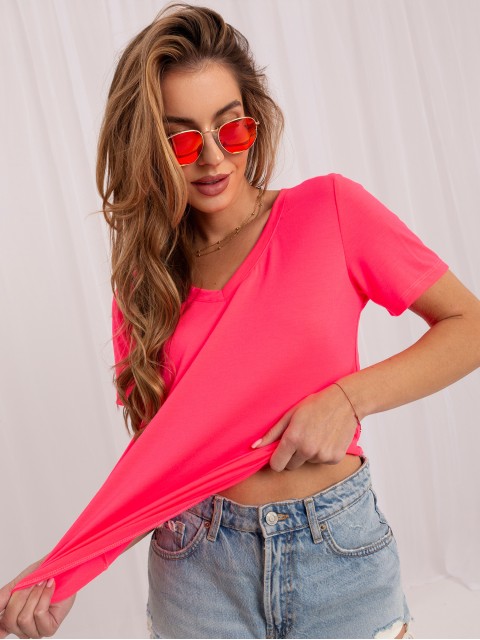 T-shirt-RV-TS-A1095.33-fluo różowy 2