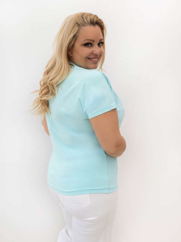 T-shirt-RV-TS-A1323.27P-mietowy