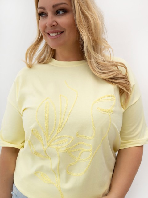 T-shirt-RV-TS-A1331.29P-jasny żółty