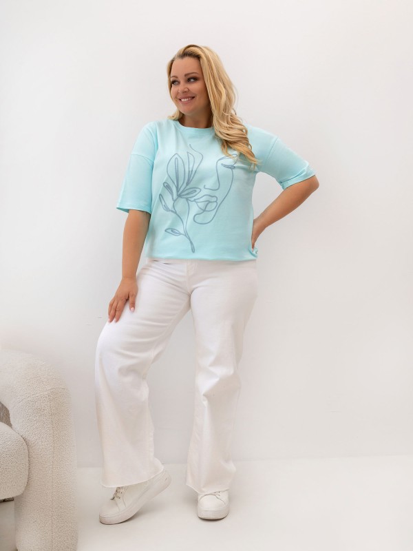 T-shirt-RV-TS-A1331.29P-mietowy