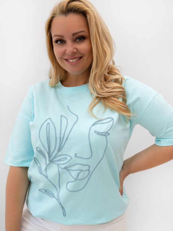 T-shirt-RV-TS-A1331.29P-mietowy
