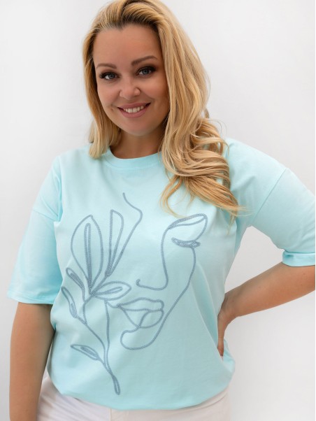 T-shirt-RV-TS-A1331.29P-mietowy