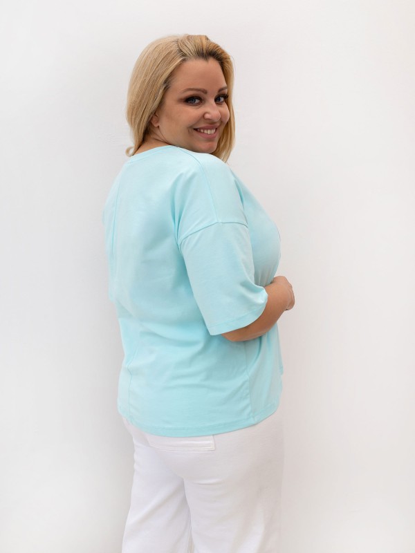 T-shirt-RV-TS-A1331.29P-mietowy