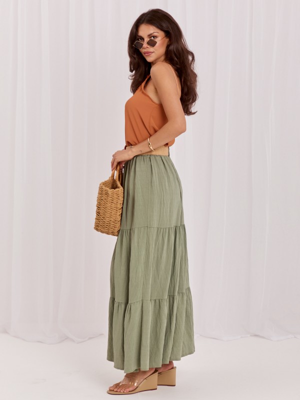Spódnica-MO-SD-25013.27-khaki
