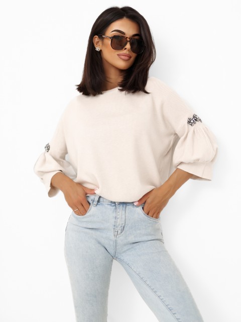 Sweter-IR-SW-JK8723A.01P-jasny beżowy