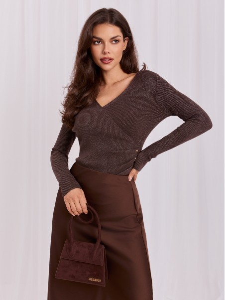 Sweter-IR-SW-JK8688.79-brązowy
