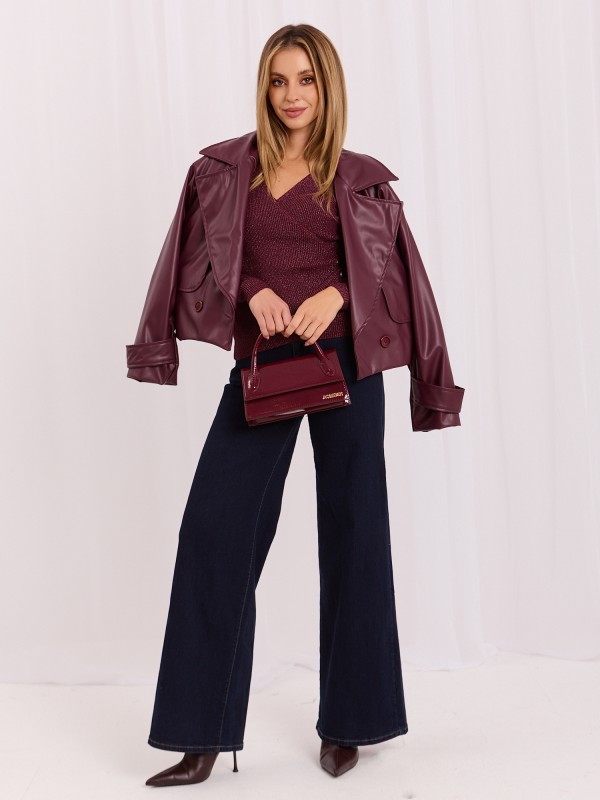Sweter-IR-SW-JK8688.79-bordowy