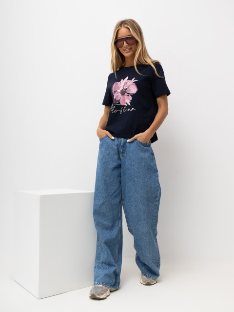 T-shirt-RV-TS-A1521.86-granatowy 2