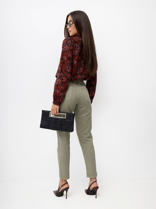 Spodnie-D70059Z62399A3-khaki
