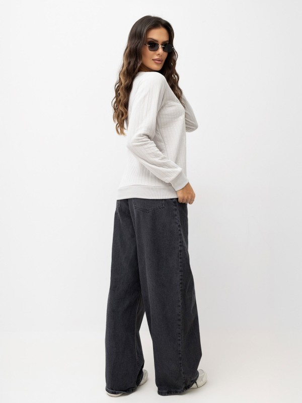 Bluza-D10083O02642A-jasny beżowy