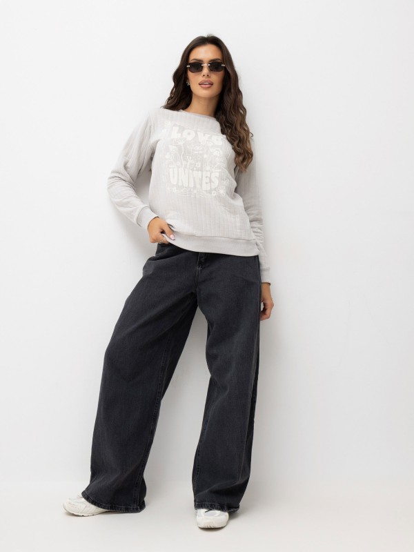 Bluza-D10083O02642A-jasny beżowy