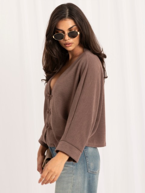Sweter-MI-SW-3544.79-ciemny bezowy 2