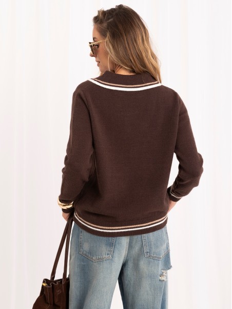 Sweter-PM-SW-J02.16-brązowy