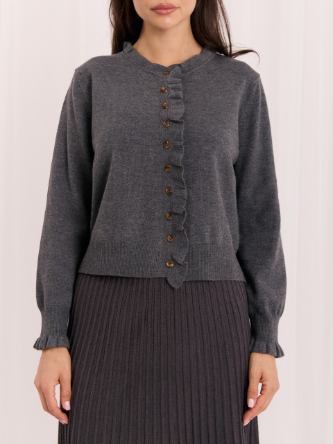Sweter-IR-SW-A-86581.10-ciemny szary