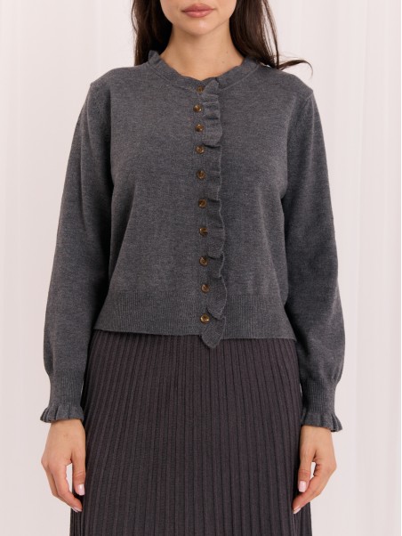 Sweter-IR-SW-A-86581.10-ciemny szary
