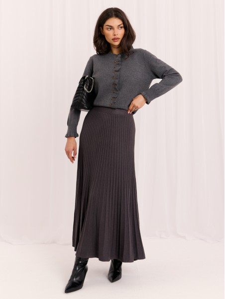 Sweter-IR-SW-A-86581.10-ciemny szary