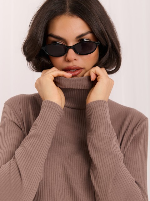 Bluzka-LK-BZ-510155.75-ciemny bezowy 2