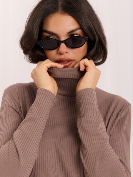 Bluzka-LK-BZ-510155.75-ciemny bezowy