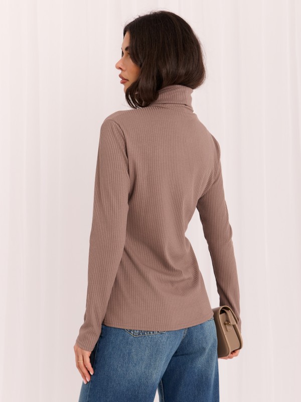 Bluzka-LK-BZ-510155.75-ciemny bezowy