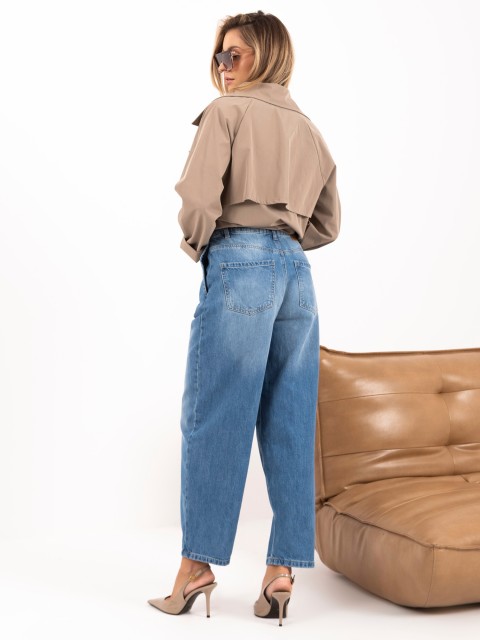 Spodnie jeans-D80044AH62683L233-jasny niebieski