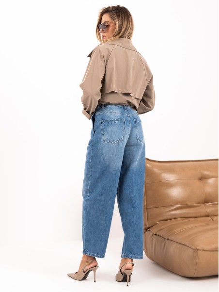 Spodnie jeans-D80044AH62683L233-jasny niebieski