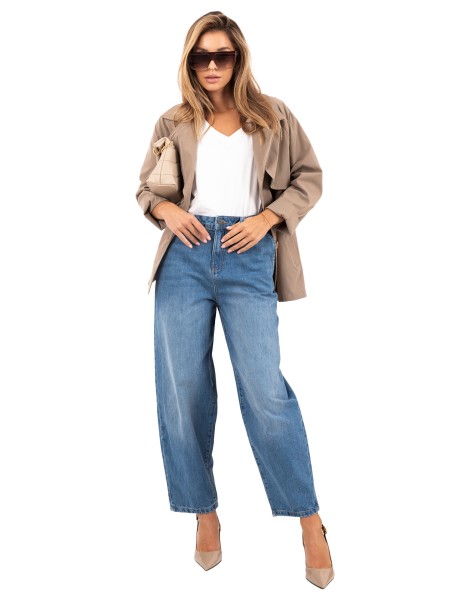 Spodnie jeans-D80044AH62683L233-jasny niebieski