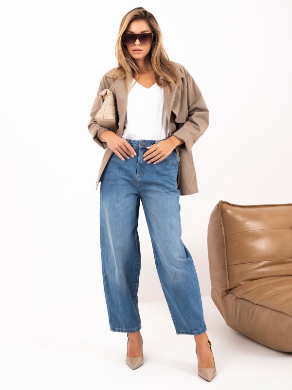 Spodnie jeans-D80044AH62683L233-jasny niebieski