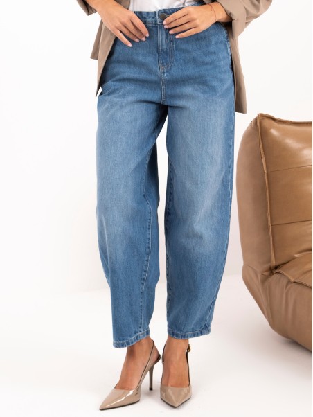 Spodnie jeans-D80044AH62683L233-jasny niebieski