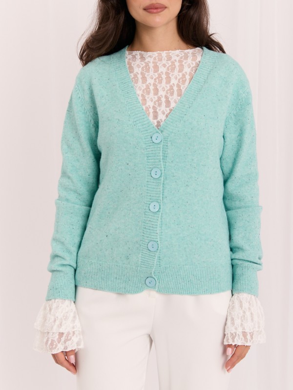 Sweter-PM-SW-PM-5321.88-mietowy