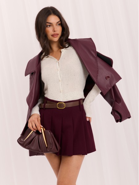 Sweter-PM-SW-SF391.28-jasny szary