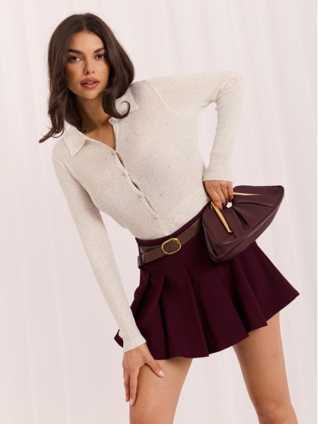 Sweter-PM-SW-SF391.28-jasny szary