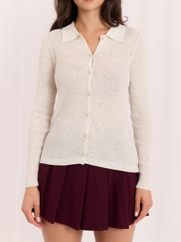 Sweter-PM-SW-SF391.28-jasny szary
