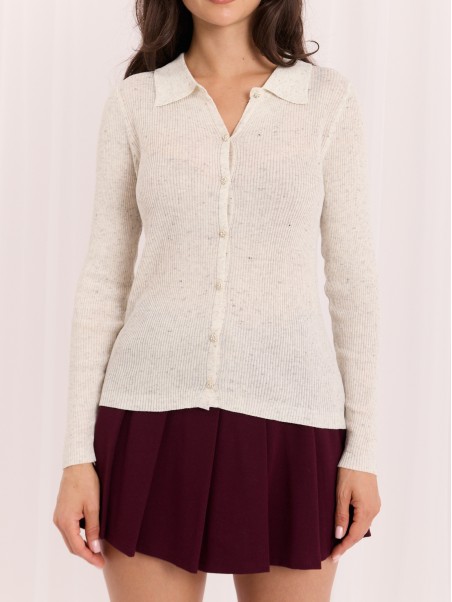 Sweter-PM-SW-SF391.28-jasny szary